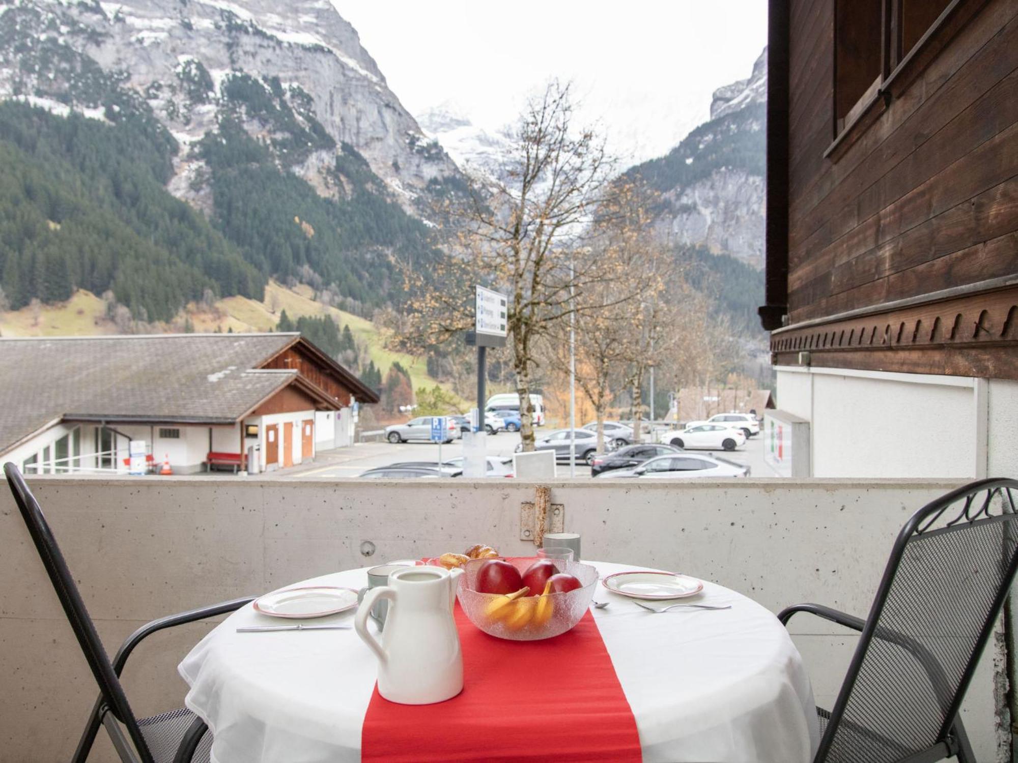 Apartment Chalet Abendrot Apartments-12 By Interhome Grindelwald Bagian luar foto